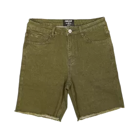 Stretch Jorts - Army Olive